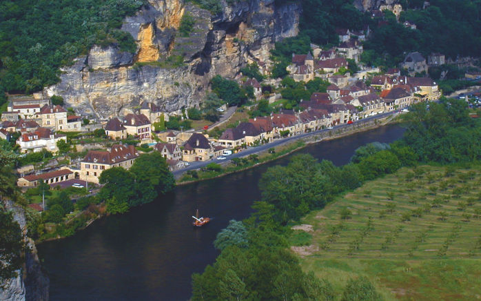 La Roque Gageac from on high