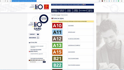 The LIO bus service network is an excellent way to explore Provence"