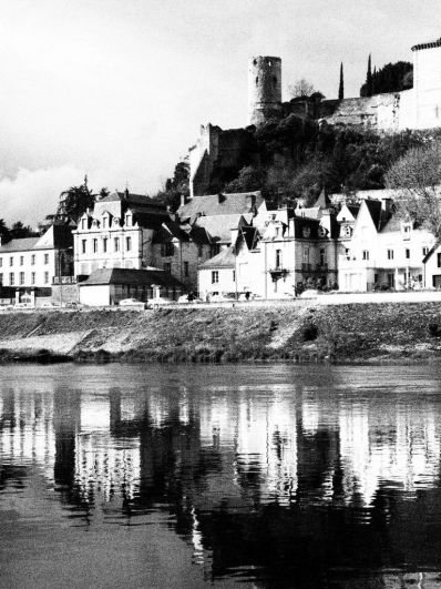 Tower of the Ancient Plantagent Fortress in Chinon