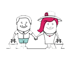 Neville and Lesley from Australia Travelling with French Cottages