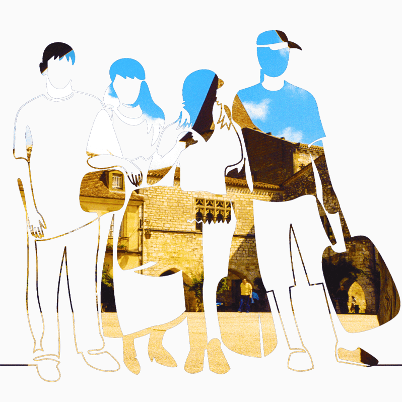 Travelling with your Friends in France