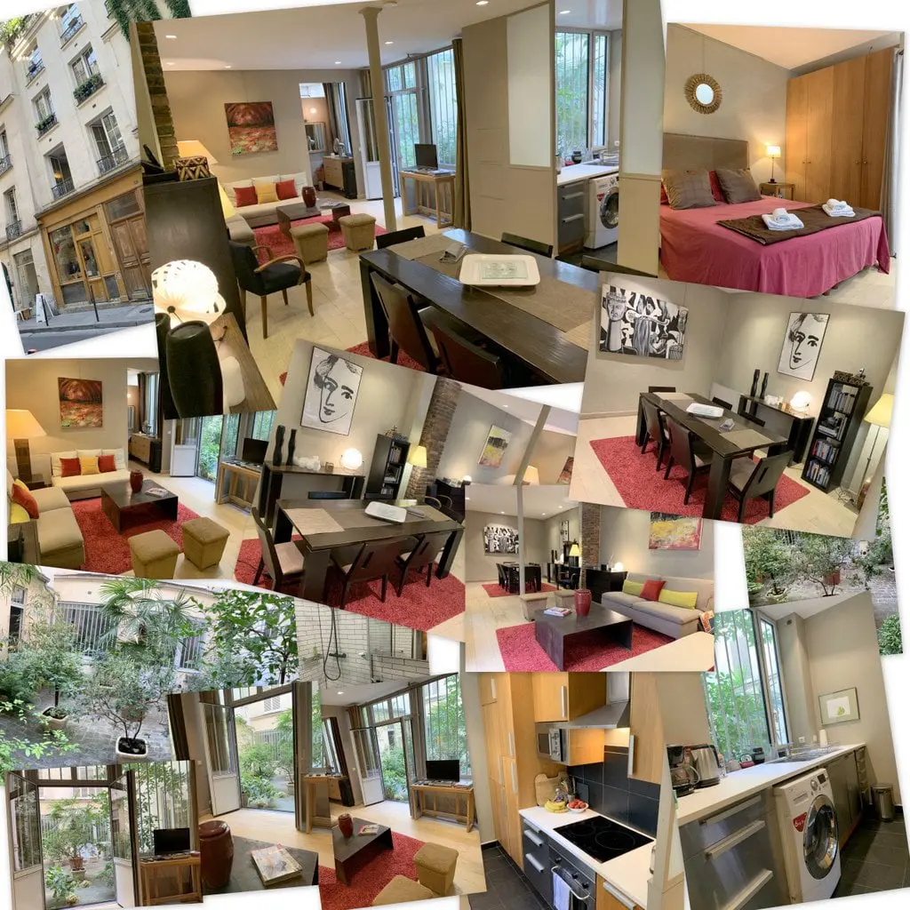 Le Chapon Apartment Paris in the Marais